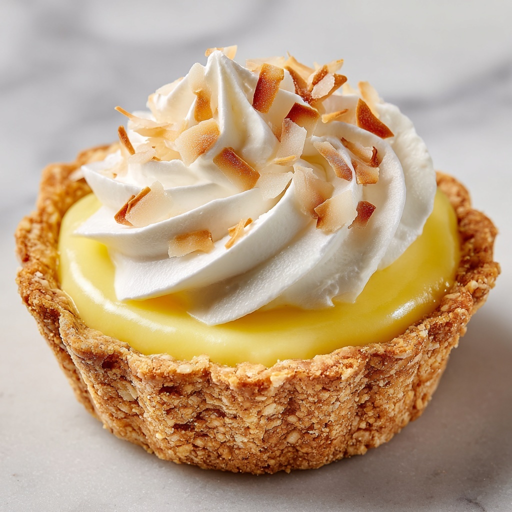 Mini Coconut Cream Pies Recipe - Recipe Image