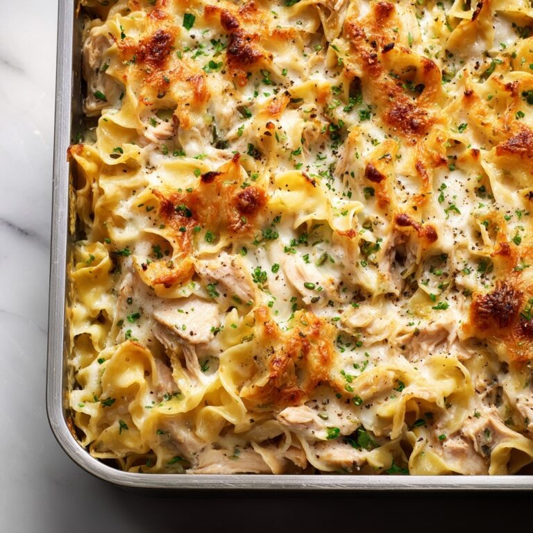 Cheese Chicken Alfredo Bake Recipe