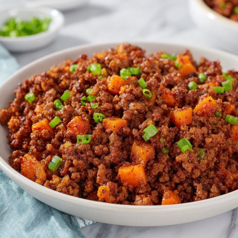 Healthy Chinese Ground Beef & Cabbage Stir Fry Recipe