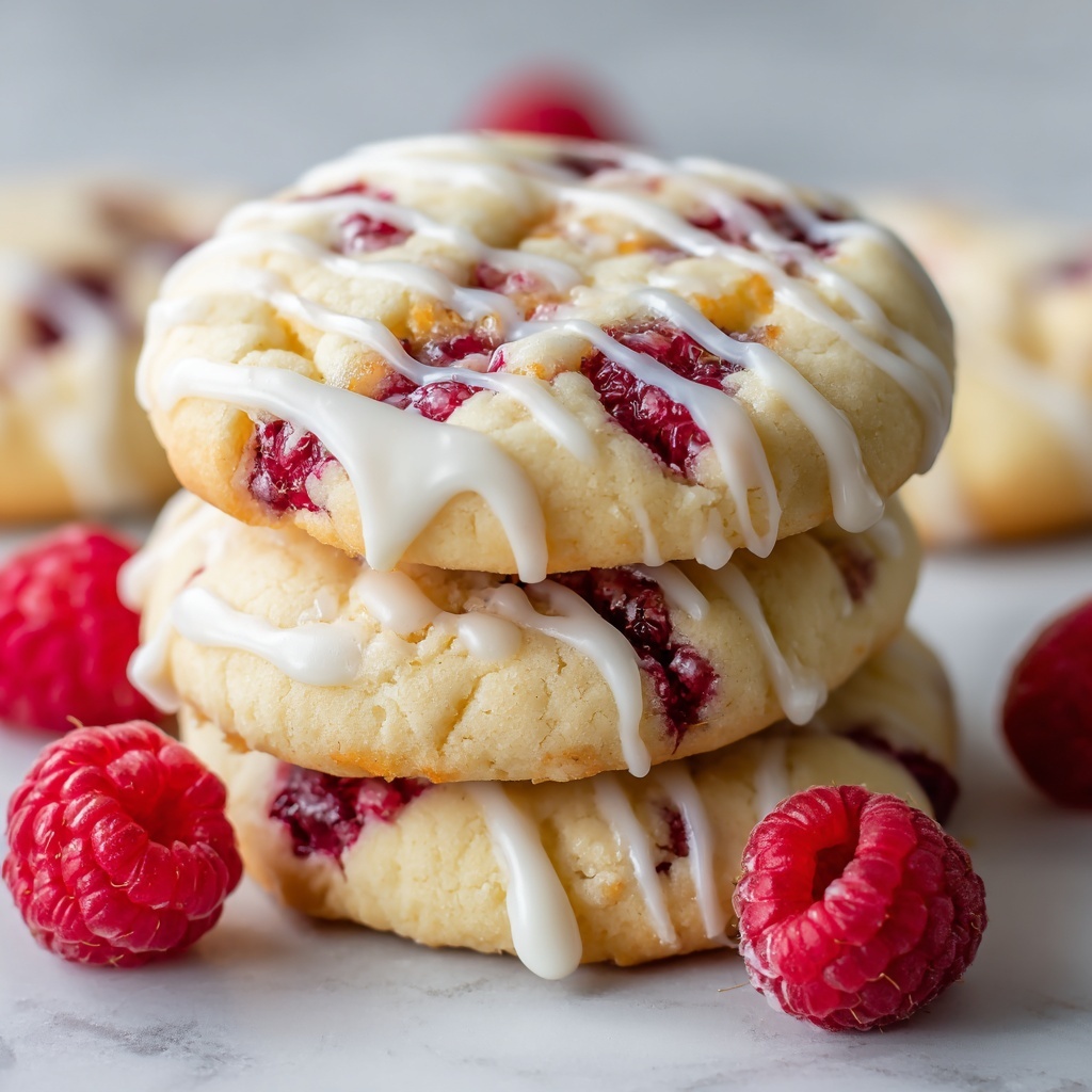 Raspberry Almond Cookies Recipe - Recipe Image