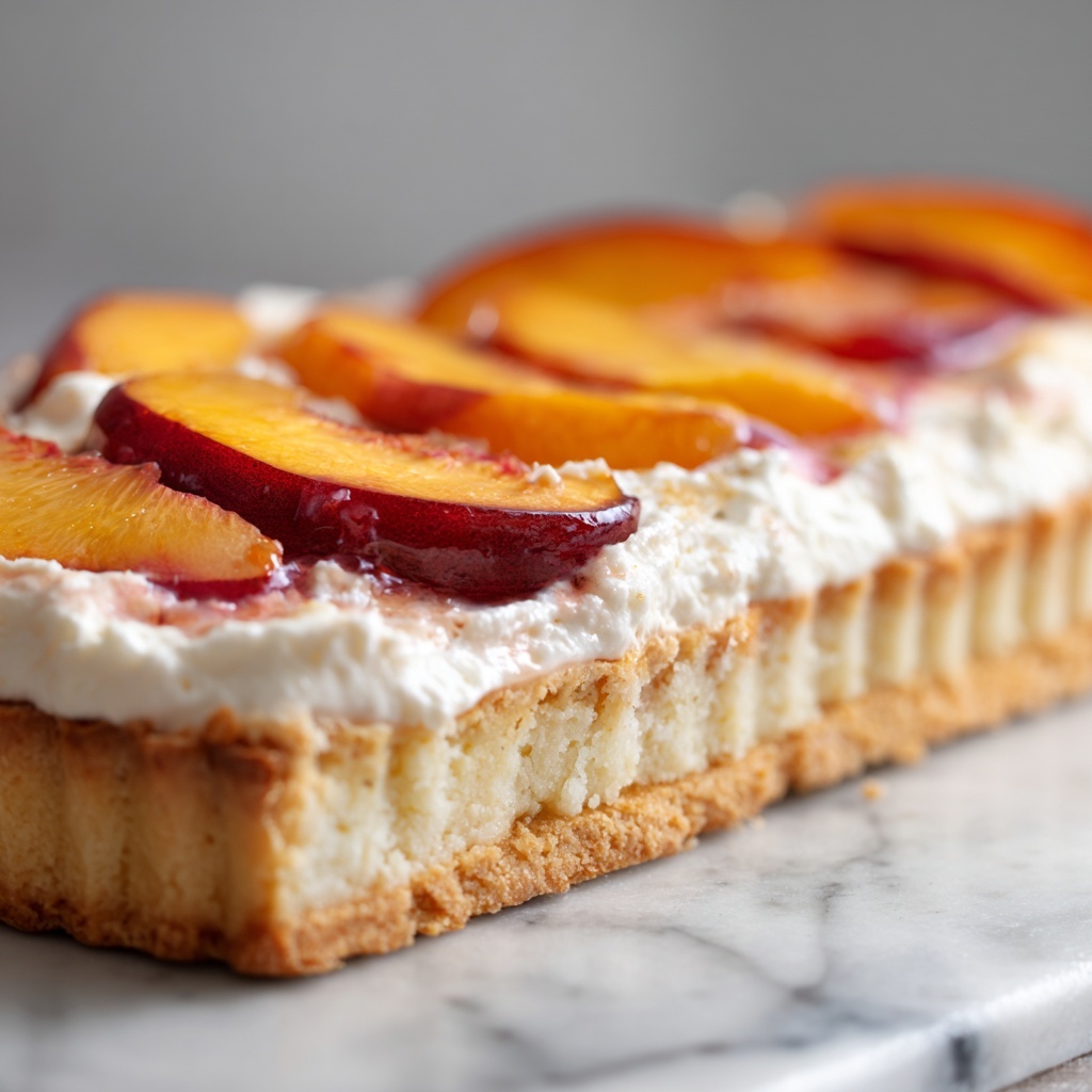 Peaches and Cream Cheese Loaf Recipe - Recipe Image
