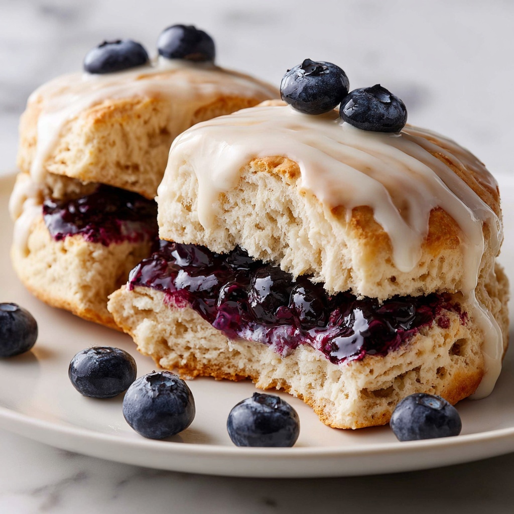 Blueberry Cheesecake Scones Recipe - Recipe Image