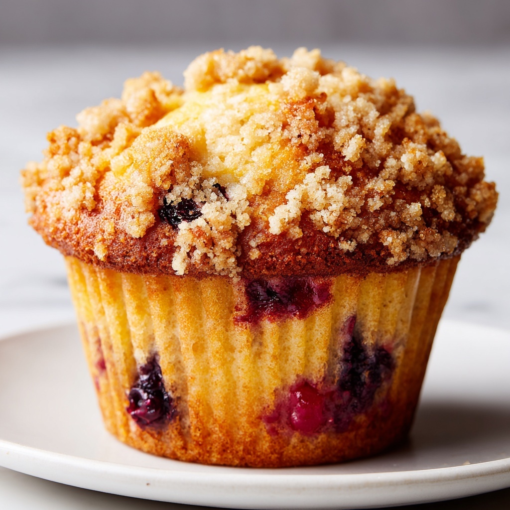 Cherry Cobbler Muffins Recipe - Recipe Image