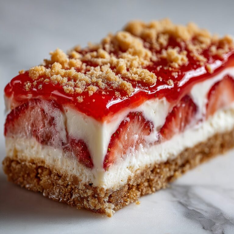 Berrylicious Strawberry Crunch Cheesecake Recipe