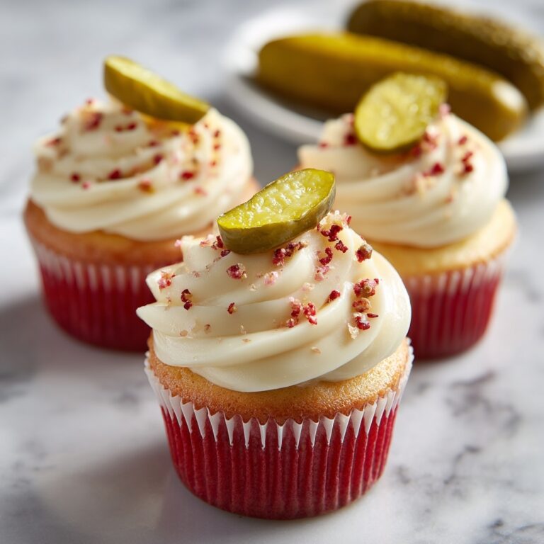Pickle Cupcakes Recipe