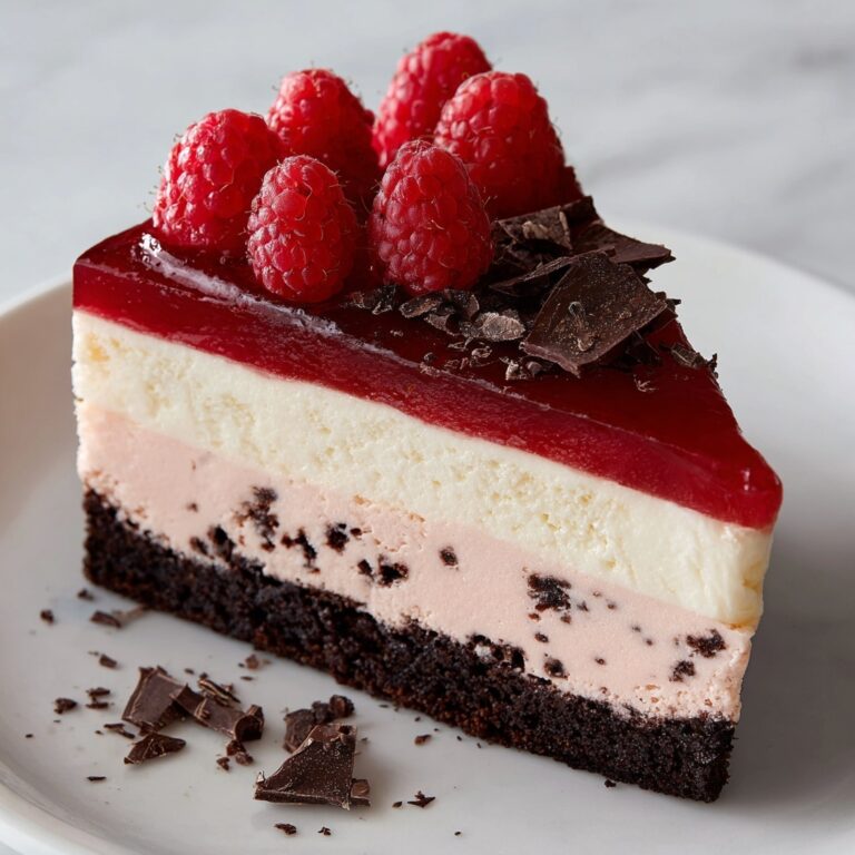 Dark Chocolate Raspberry Cheesecake Recipe