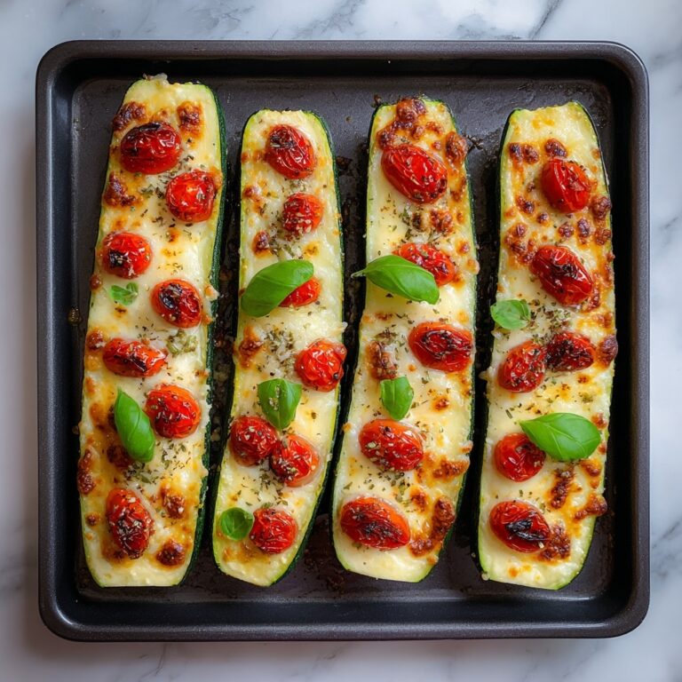 Zucchini Pizza Boats Recipe