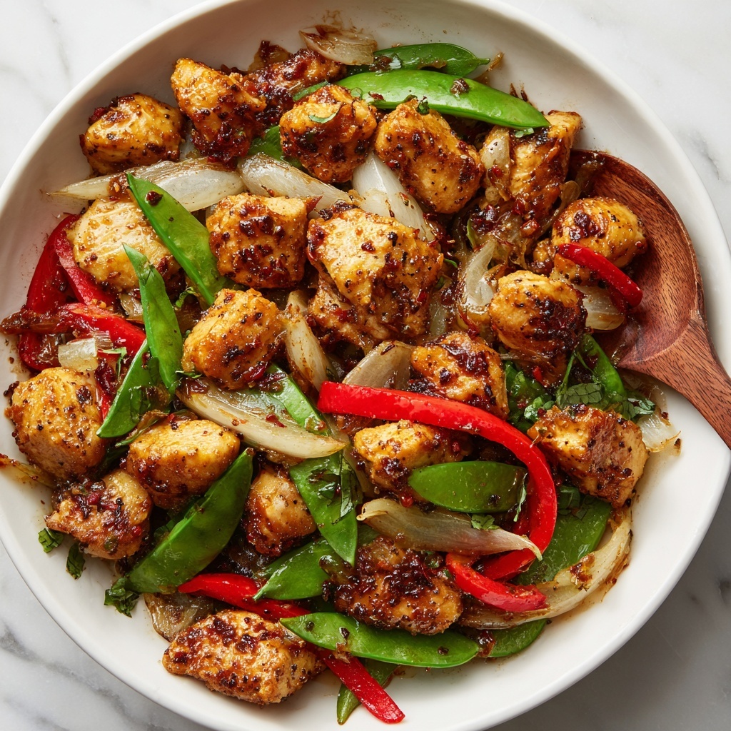 Black Pepper Chicken Stir-Fry Recipe - Recipe Image