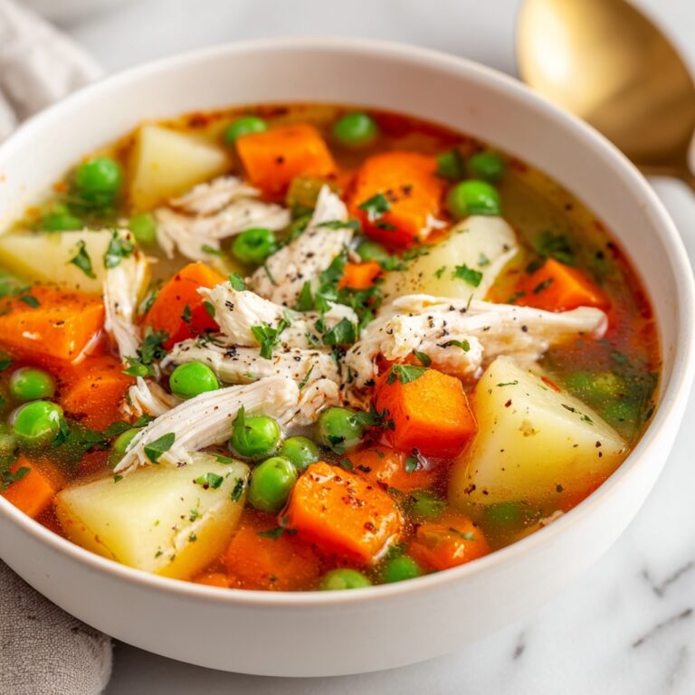 Crockpot Chicken Vegetable Soup Recipe