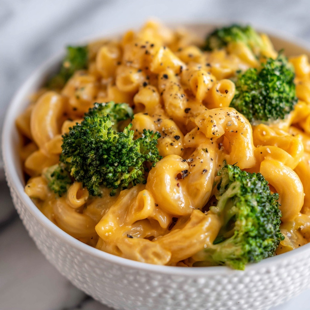 Creamy Broccoli Cheddar Orzo Recipe - Recipe Image
