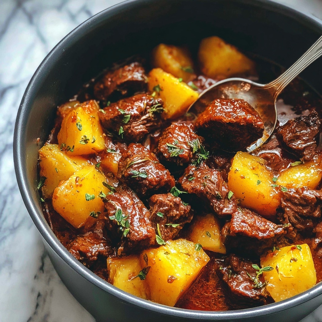 Hearty Beef and Pumpkin Stew Recipe - Recipe Image