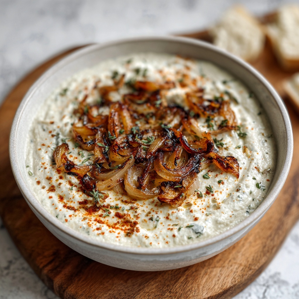 Homemade French Onion Dip Recipe - Recipe Image