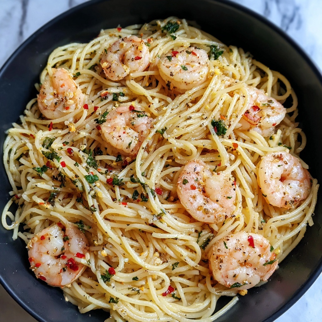 Jamaican Shrimp Pasta Recipe - Recipe Image