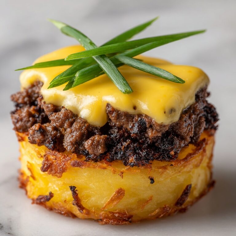 Cheeseburger Tater Tot Cups Recipe