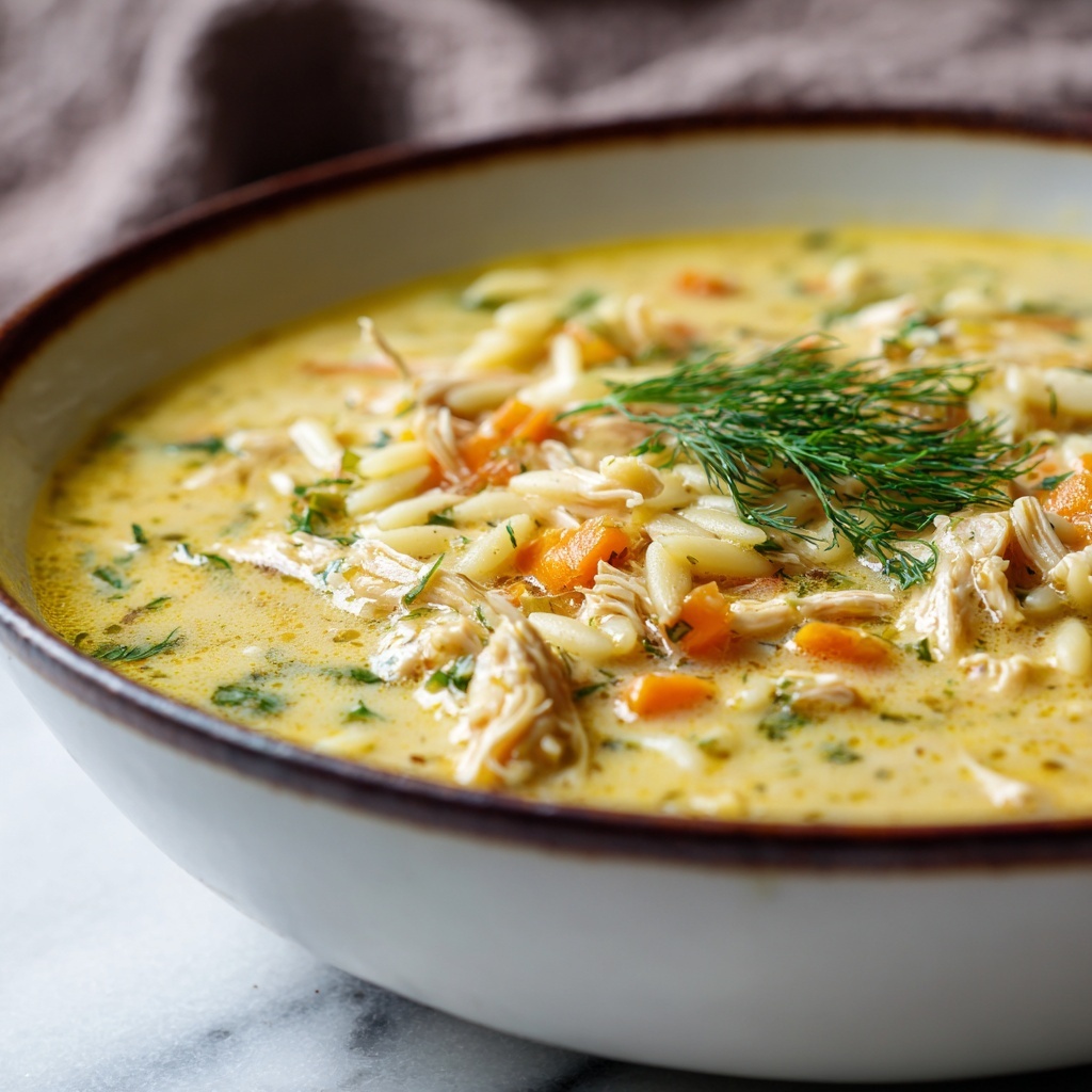 Greek Lemon Chicken Soup Recipe - Recipe Image