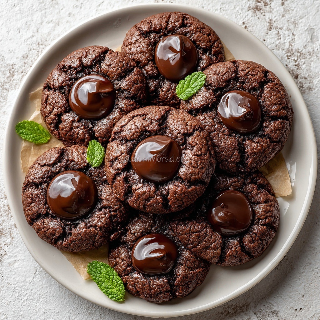 Meltaway Brownie Cookies Recipe - Recipe Image