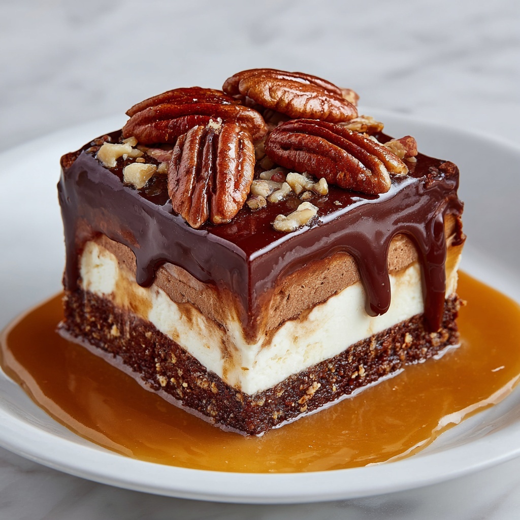 German Chocolate Poke Cake Recipe - Recipe Image