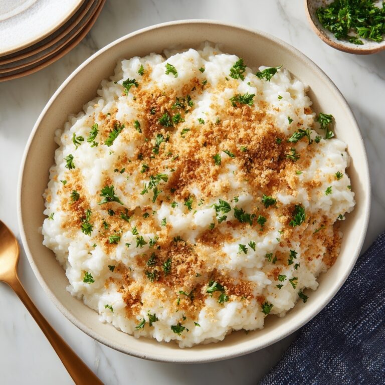 Garlic Parmesan Rice Recipe