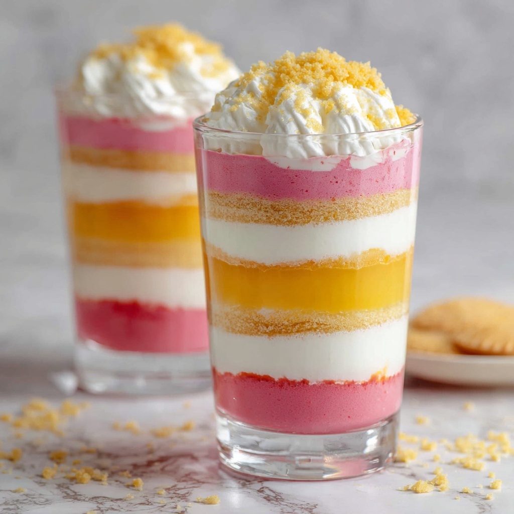 Layered Raspberry and Mango Sundae Recipe - Recipe Image