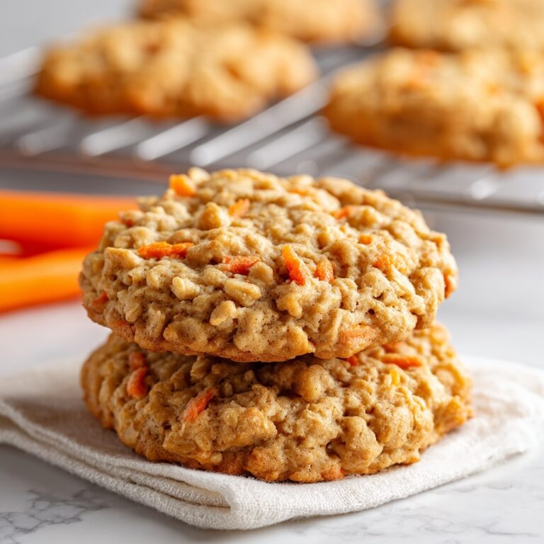 Healthy Carrot Cake Oatmeal Cookies Recipe