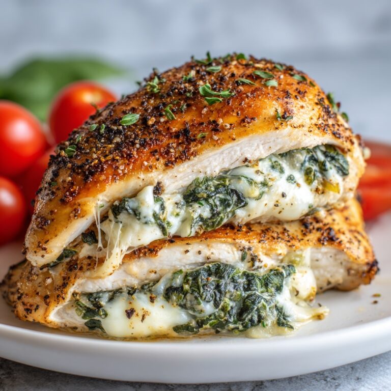 Spinach Ricotta Stuffed Chicken Recipe