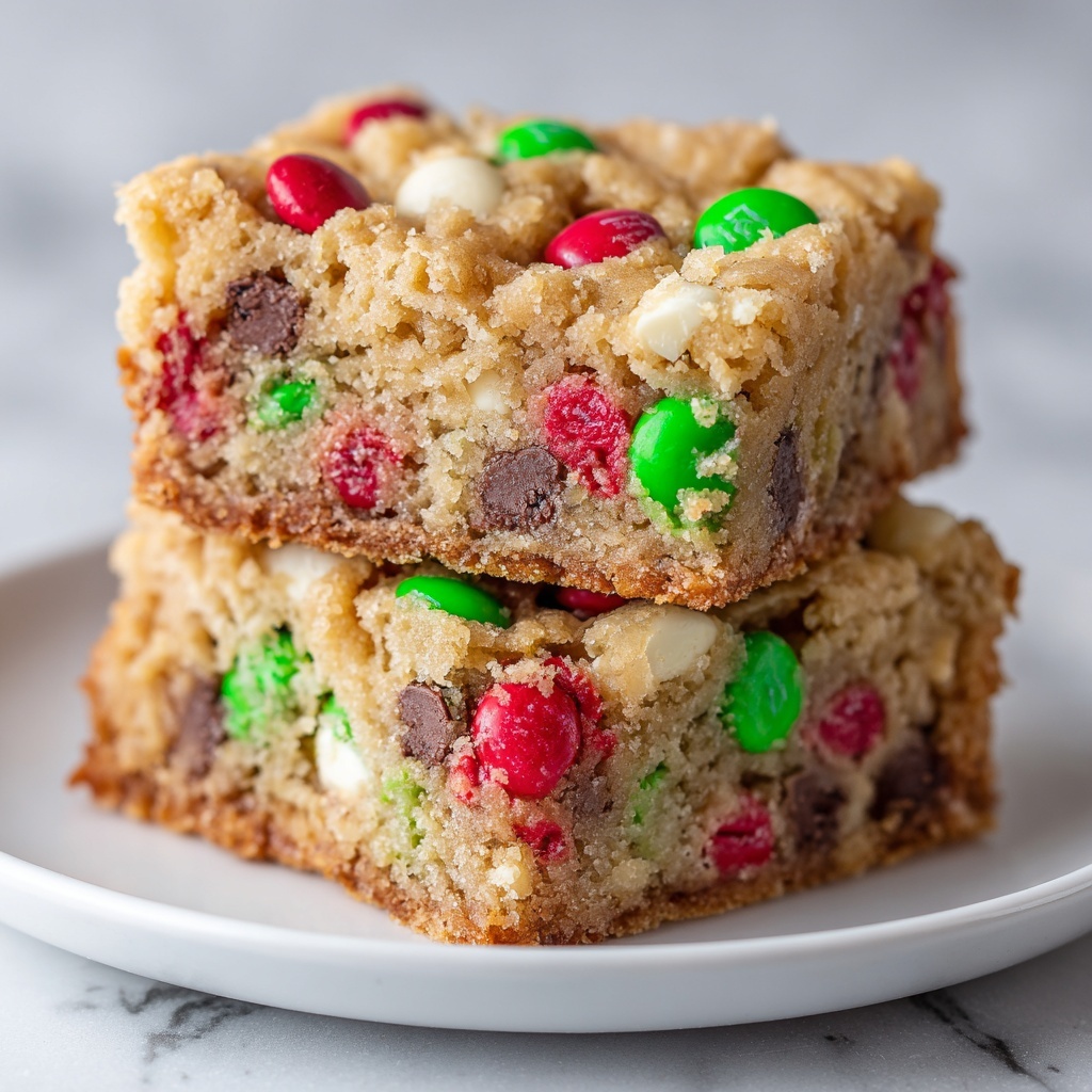 Christmas Cookie Bars Recipe - Recipe Image