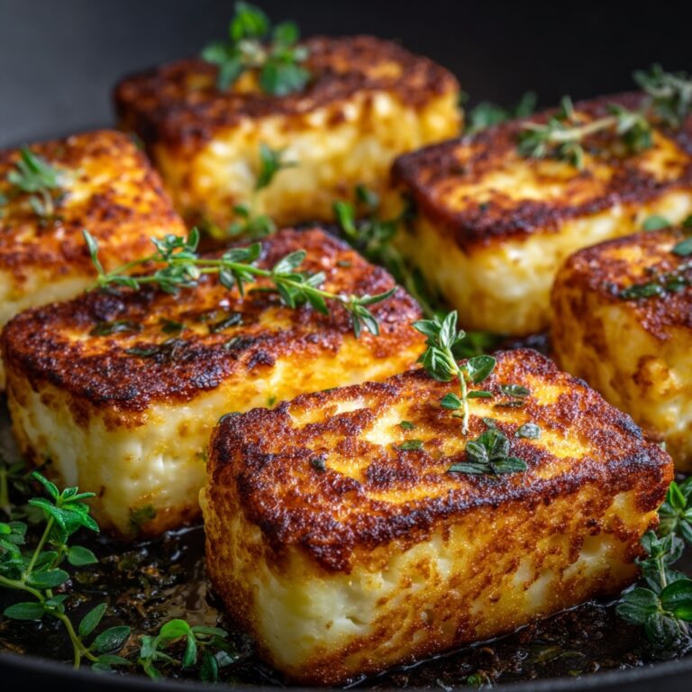 Easy Pan-Fried Halloumi Greek Cheese Recipe