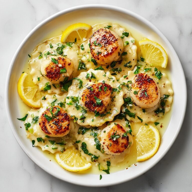 Lobster Ravioli with Lemon Butter Sauce Recipe