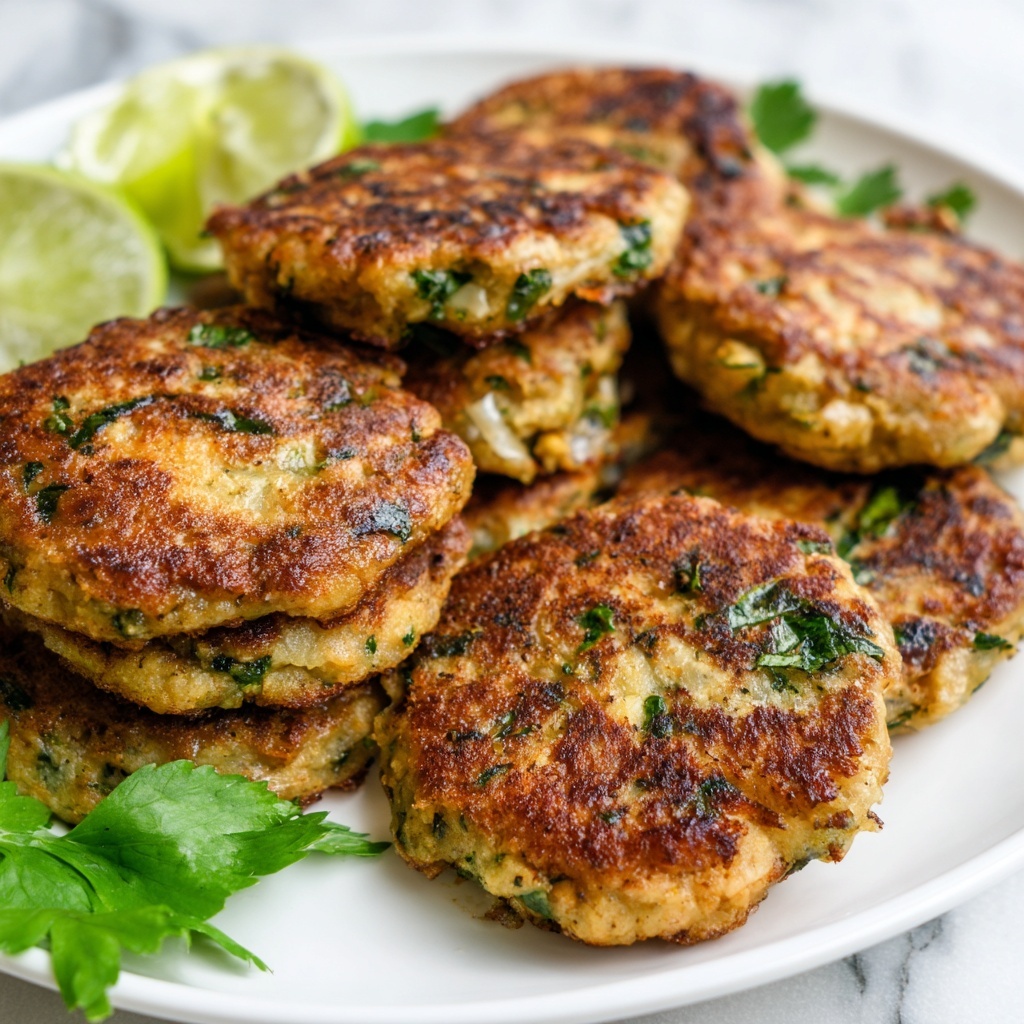Mediterranean Chicken Patties Recipe - Recipe Image