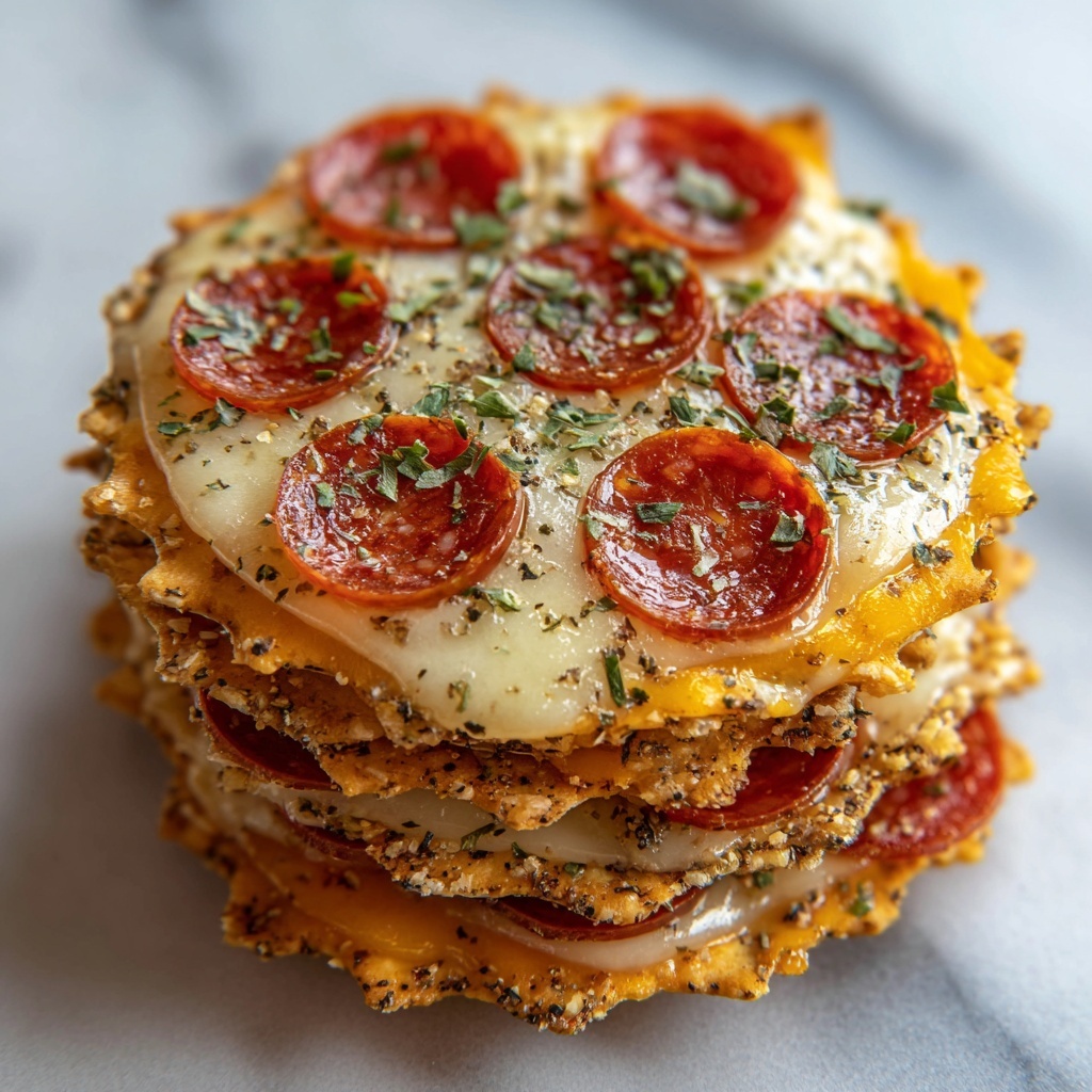Two-Ingredient Pizza Chips Recipe - Recipe Image
