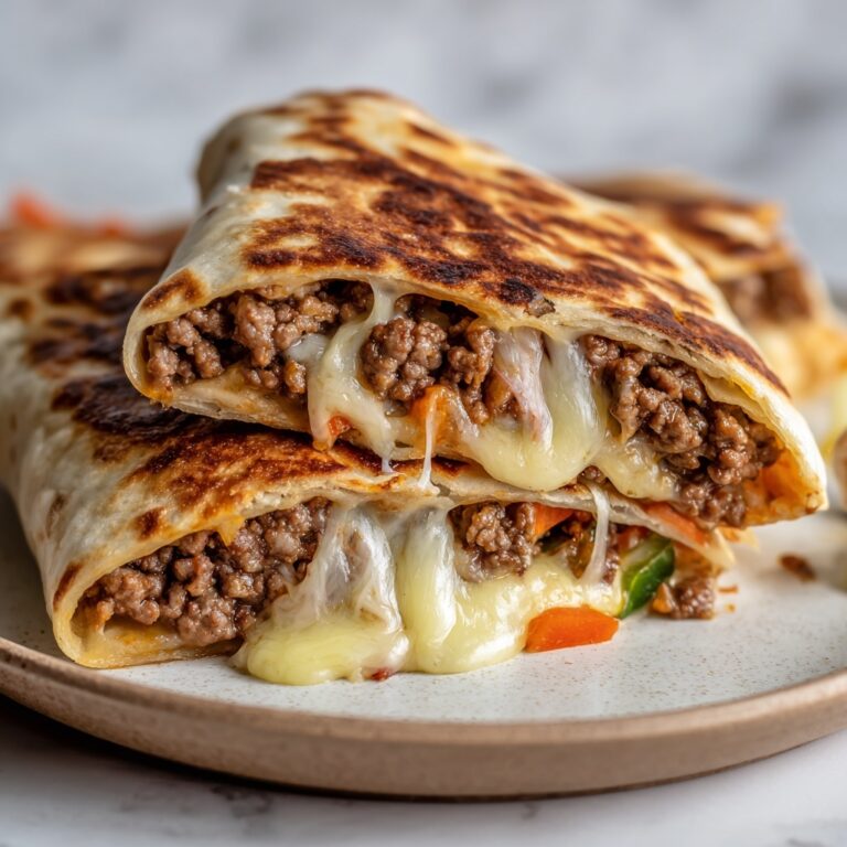 Loaded Cheesy Pocket Tacos Recipe