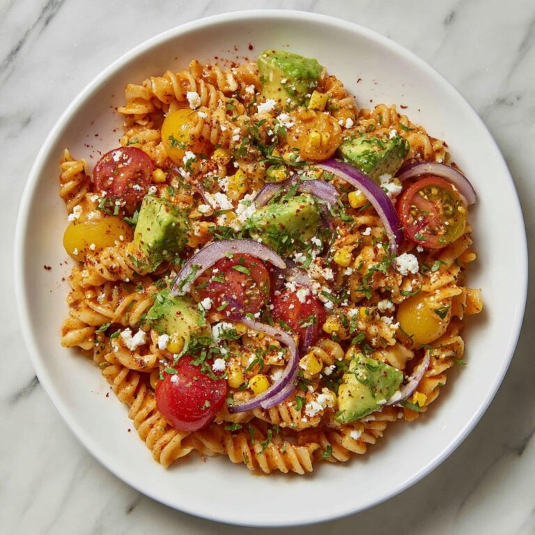 Healthy Street Corn Pasta Salad Recipe