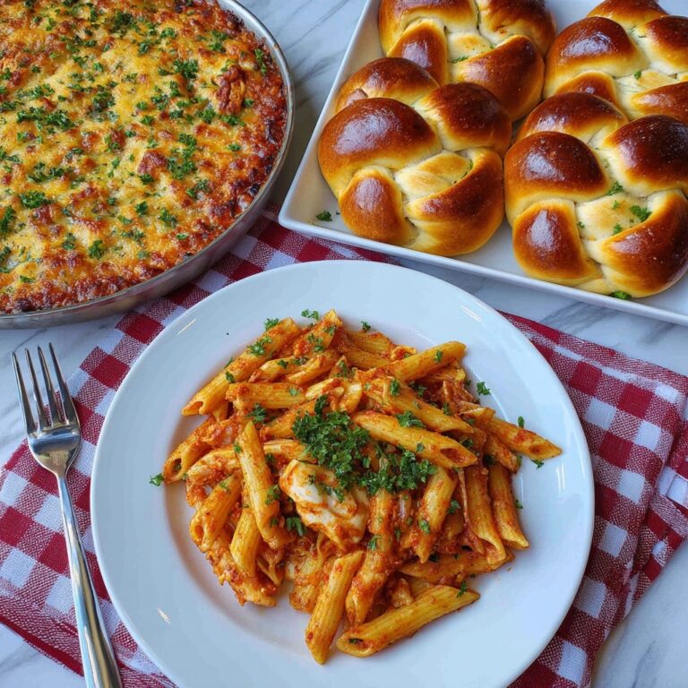 One-Pot Chicken Parmesan Pasta Recipe