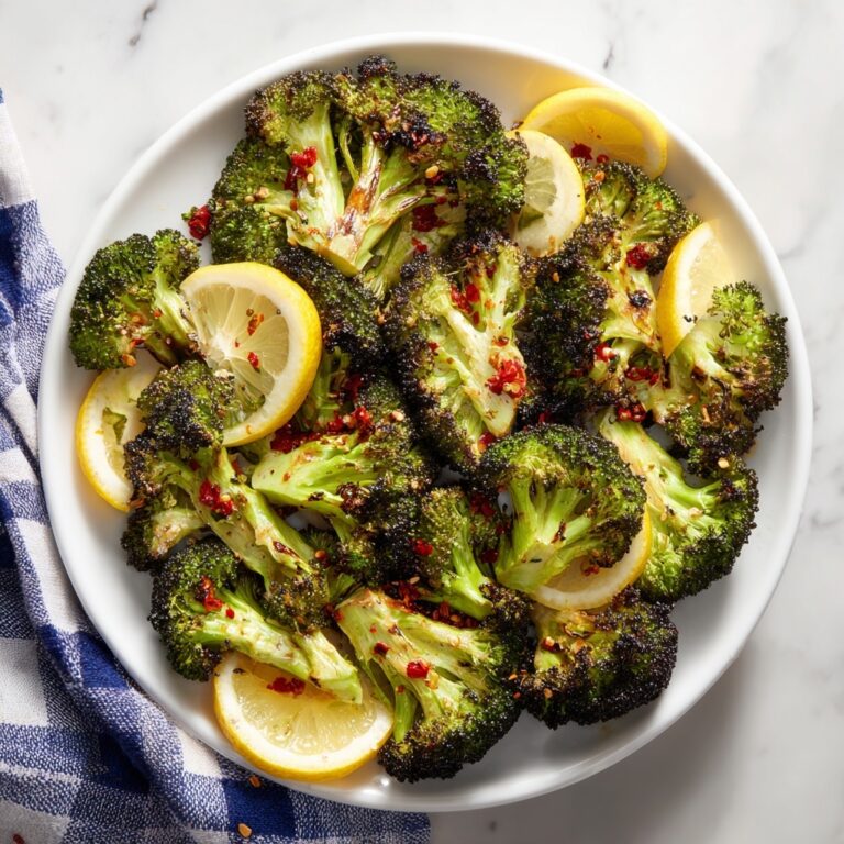 Grilled Lemon Pepper Broccoli Recipe