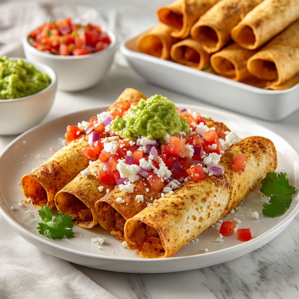 Beef & Cheese Flautas Recipe - Recipe Image