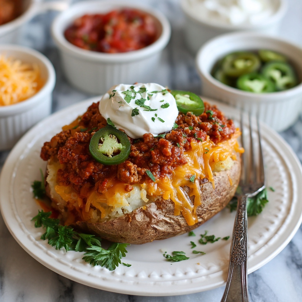 Twice Baked Taco Potatoes Recipe - Recipe Image