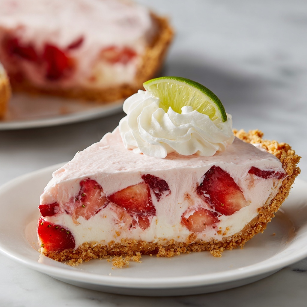 Frozen Strawberry Margarita Pie Recipe - Recipe Image