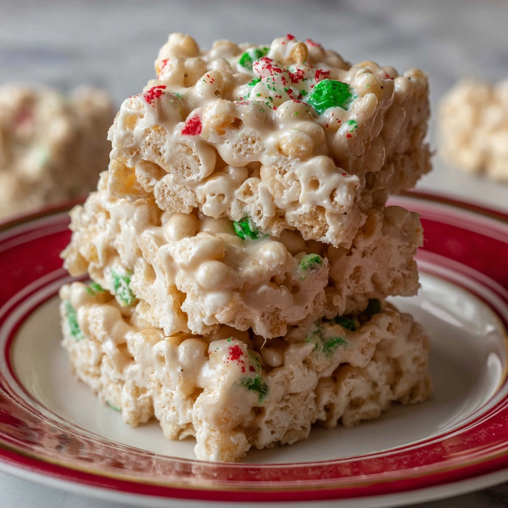 White Chocolate Peanut Butter Krispies Recipe - Recipe Image