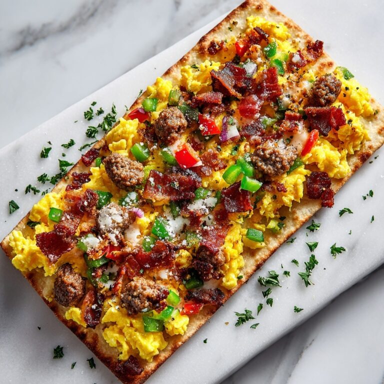 Breakfast Supreme Flatbread Recipe