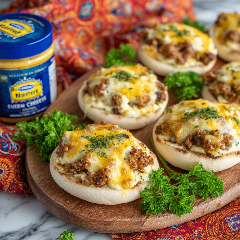 Old English Sausage Muffins Recipe - Recipe Image