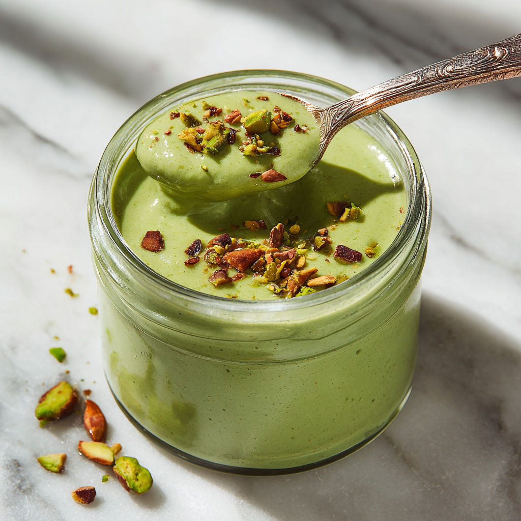 Vegan Pistachio Cream (Crema al Pistacchio) Recipe - Recipe Image