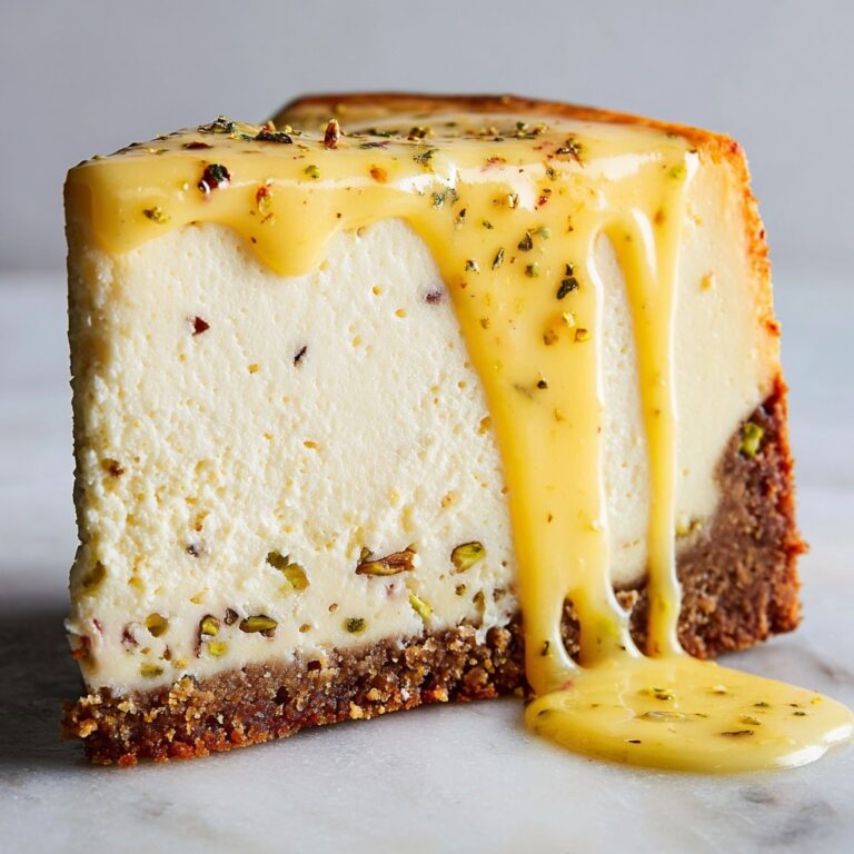 No-Bake Vegan Pistachio Cheesecake Recipe