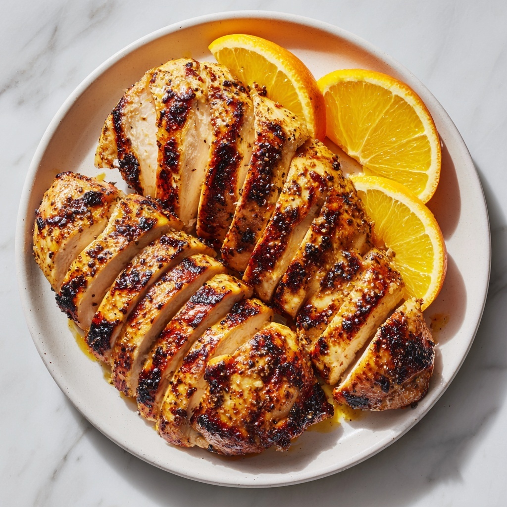 Grilled Orange Honey Chicken Recipe - Recipe Image
