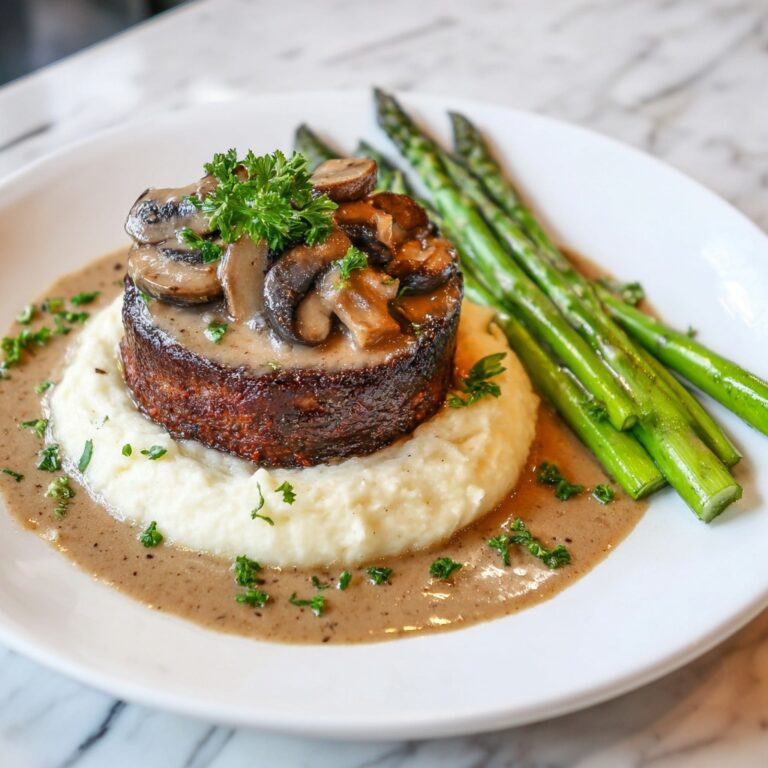 Salisbury Steak with Mushroom Gravy Recipe