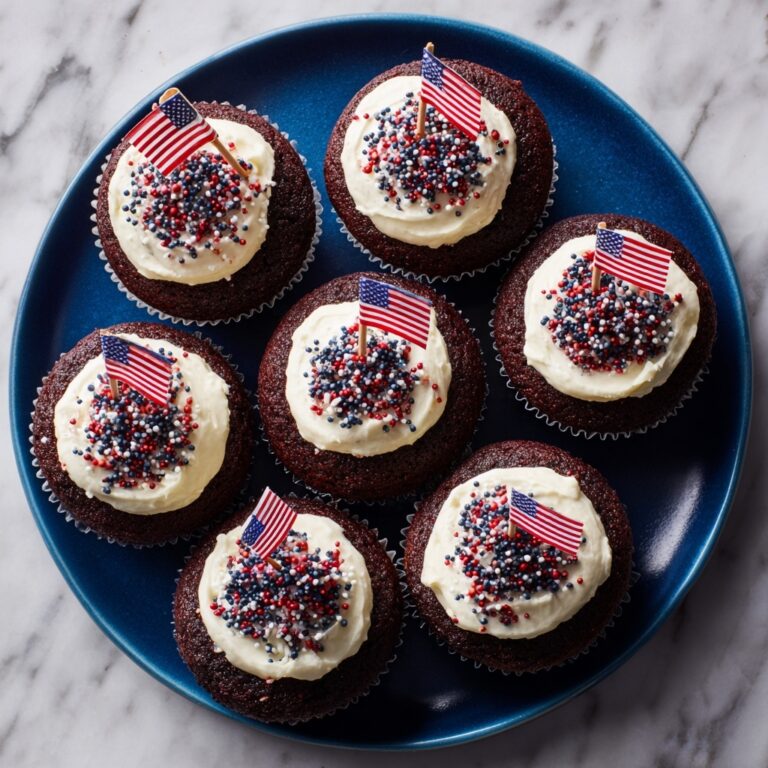 Patriotic Brownie Bombs Recipe