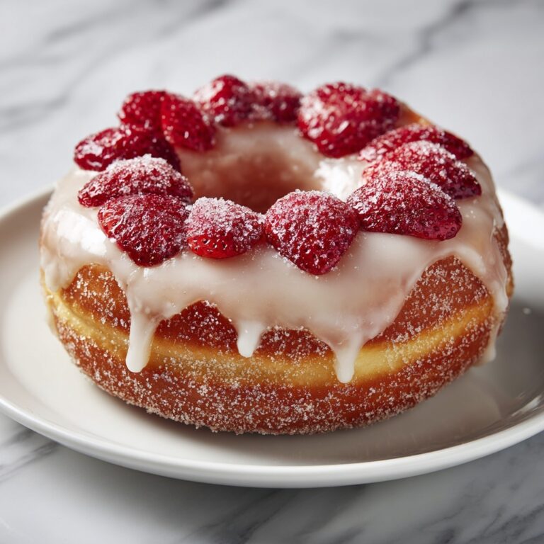 Strawberry Vanilla Bean Cronut Recipe