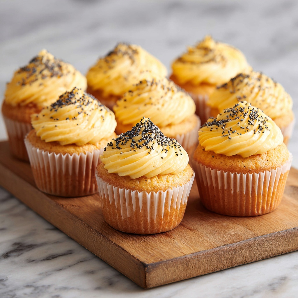 Homemade Lemon Poppyseed Muffins Recipe - Recipe Image