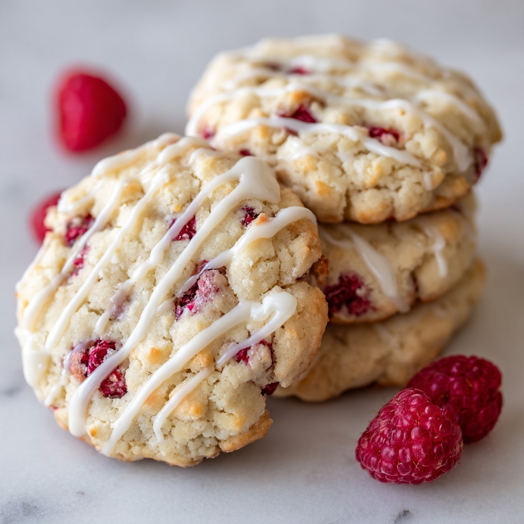 Raspberry Almond Cookies Recipe - Recipe Image
