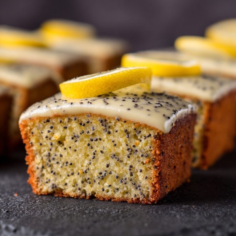 Lemon Poppy Seed Pudding Cake Recipe