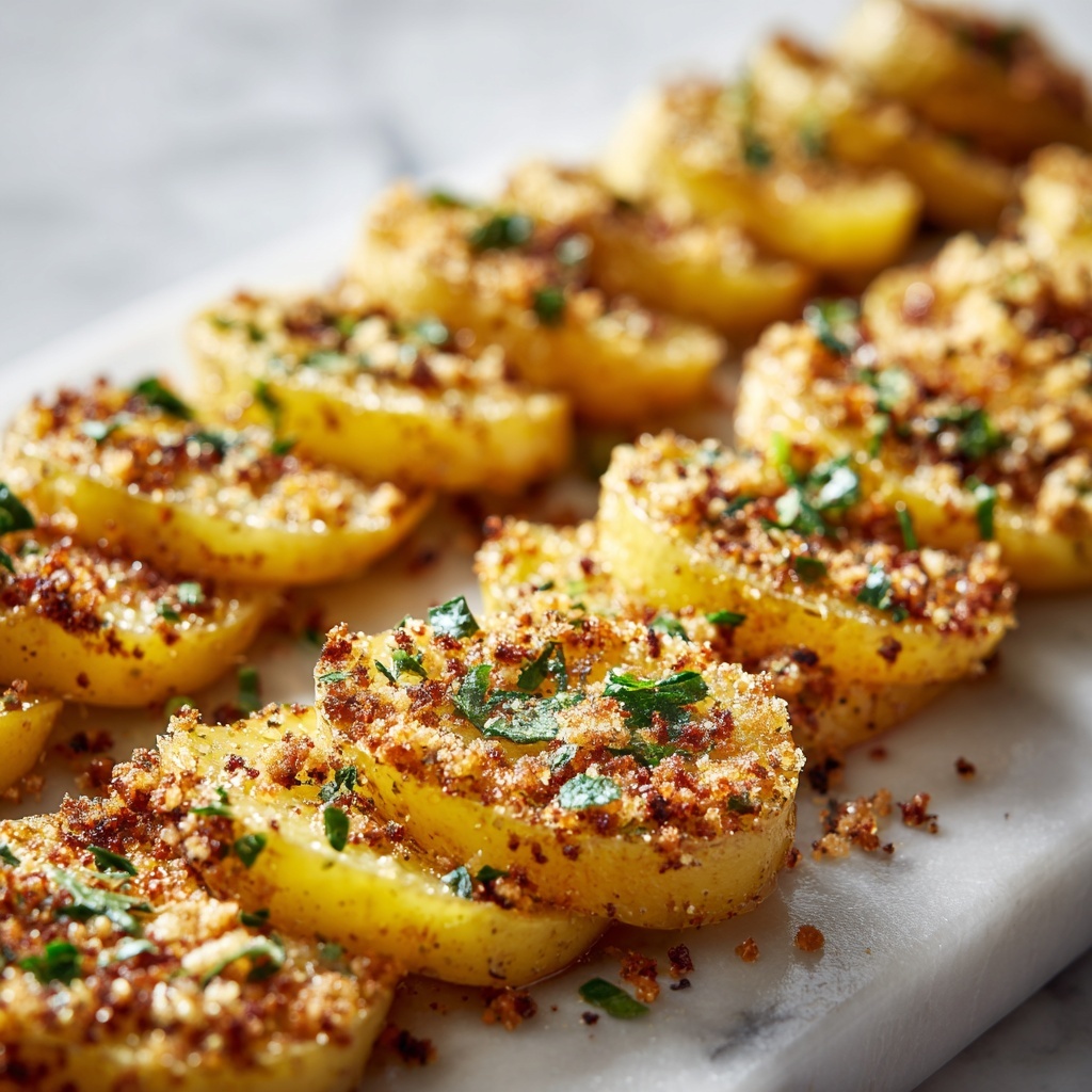 Crispy Parmesan Crusted Potato Wedges Recipe - Recipe Image